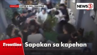 2 lalaki, nagsuntukan sa coffee shop dahil umano sa babae | Frontline Pilipinas