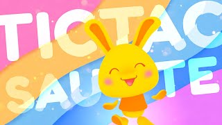 Tic Tac saute en rythme - Danse et chanson pour bébés - TITOUNIS