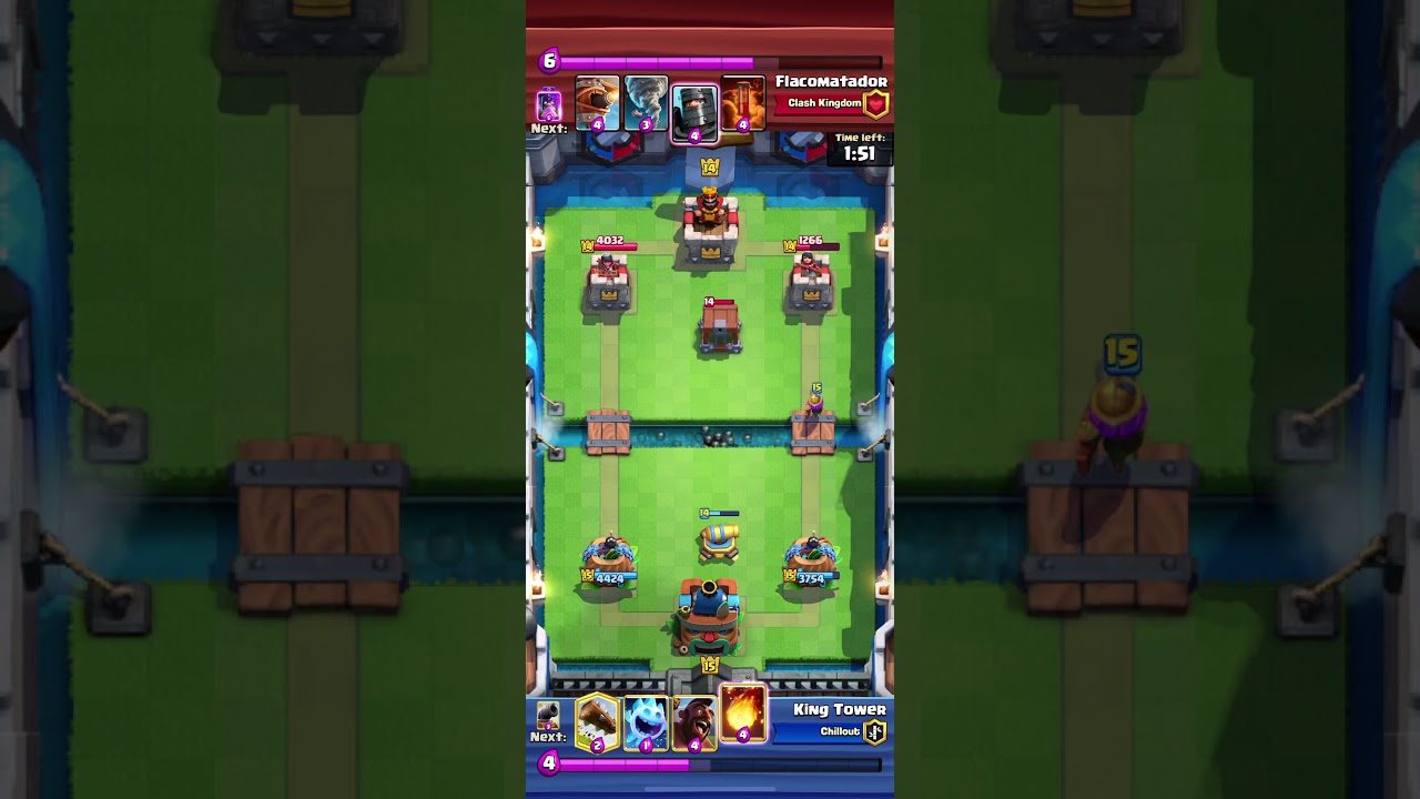 Playing with the toxic Hog rider deck. 