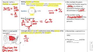 Math 6 Accelerated - 5.5 Percents Part 2