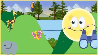 Jogo - Descubra quantos animais tem -  Encontre os Animais escondidos - Jogue com stardesenhos screenshot 1