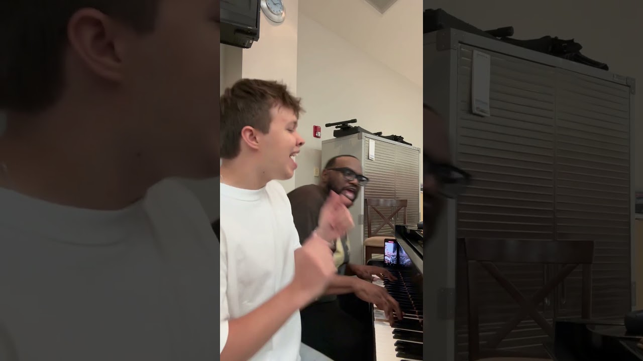 gospel standards with my vocal coach 