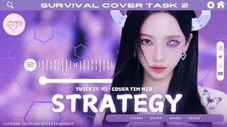 Download Lagu [TASK 2] BATTLE TEAM - LOVADOVA (Startegy - Twice)