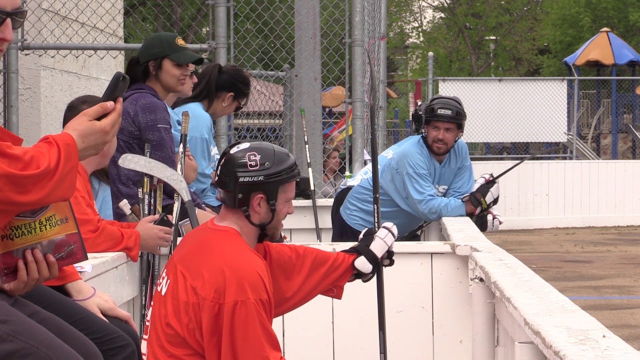 Outdoor Street Hockey Record Attempt YouTube