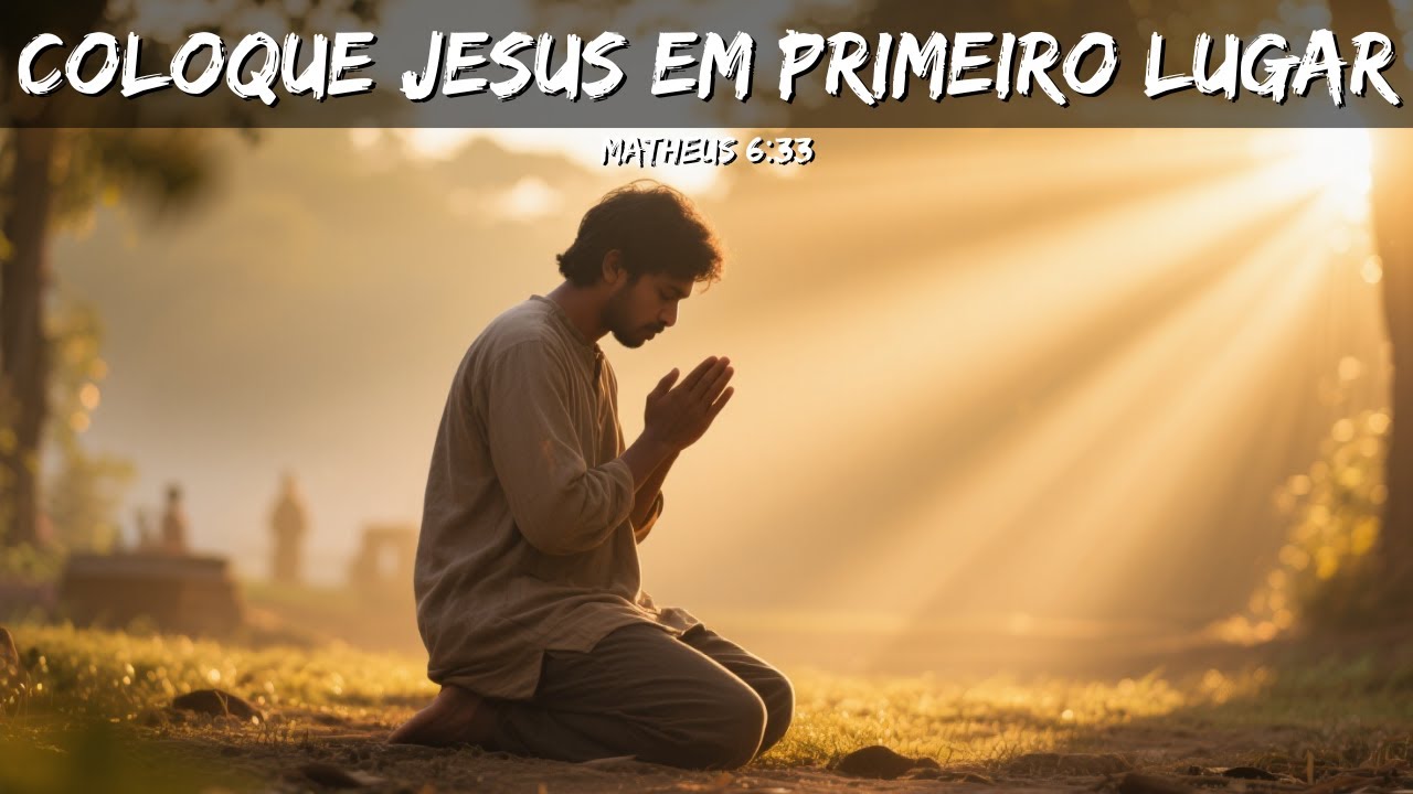 Coloque Jesus Cristo em Primeiro Lugar – Matheus 