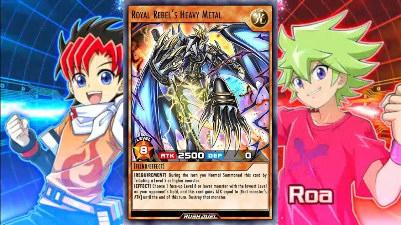 Comeback Duel! vs. Roa & Royal Rebel's Heavy Metal | Yu-Gi-Oh! Rush Duel: Dawn of the Battle Royale