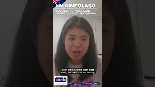 LALAINE OLASO's 491 VISA GRANT - Allskills Client