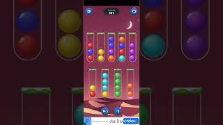Game:Ball Sort iq Puzzle gameplay level 301 Solution 🔥✌️#ballsortpuzzle #ballsort #ball