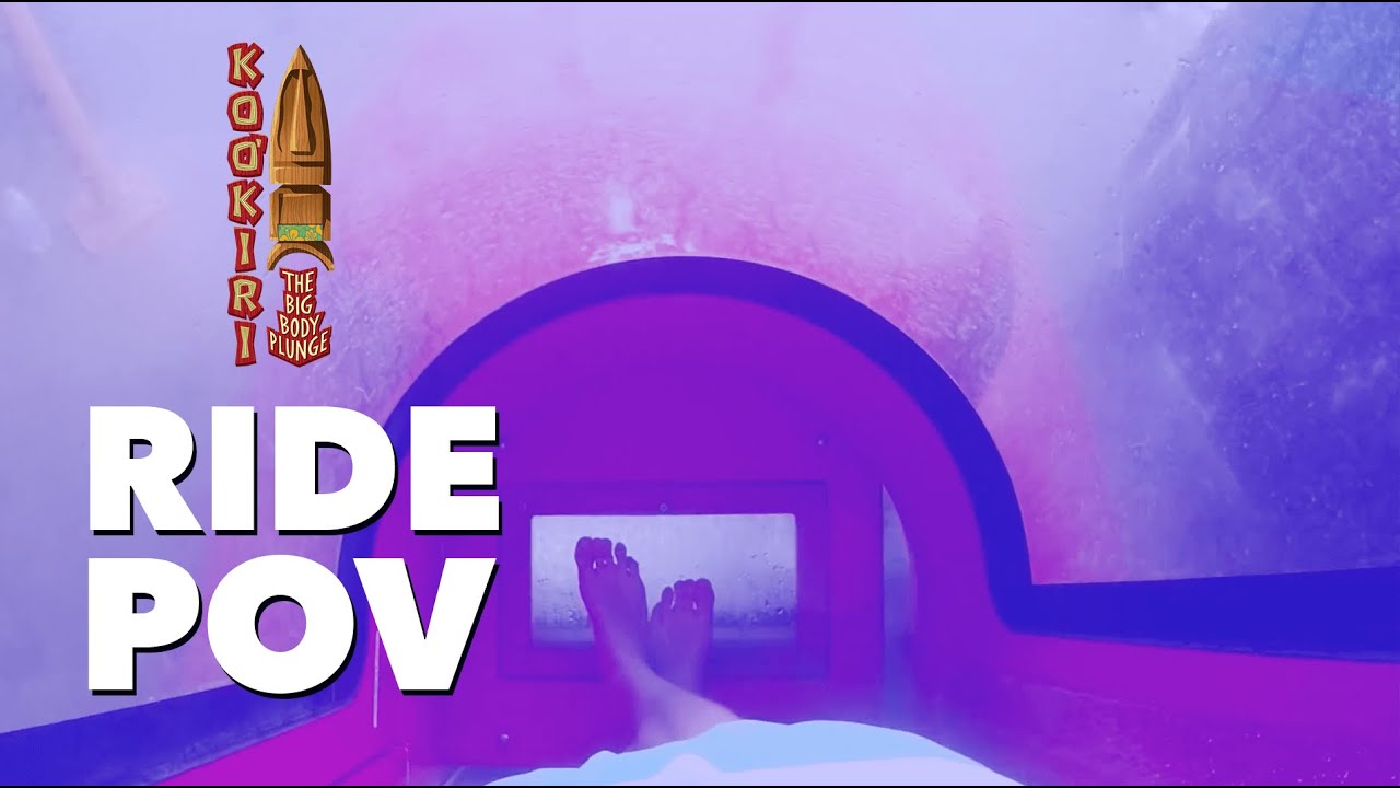 Ko'okiri Body Plunge | Official Ride POV | Volcano Bay