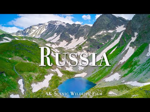 EXPLORE THE WORLD - RUSSIA 4K UHD - Relax With Beautiful Piano Melodies - 4K Video Ultra HD