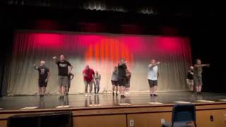 Dads Dance Recital Practice