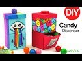 How to Make a Candy Dispenser | Easy DIY Paper Craft