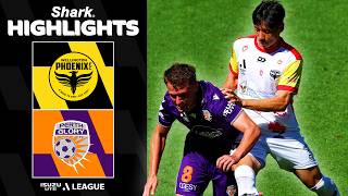 Wellington Phoenix V Perth Glory Shark Highlights Isuzu Ute A-League 2025-26 Round 21
