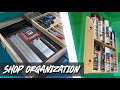 Shop Drawer & Cabinet Organization Ideas // Shop Organization