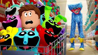 He Survived in a TOY STORE OVERNIGHT! (Roblox Movie)