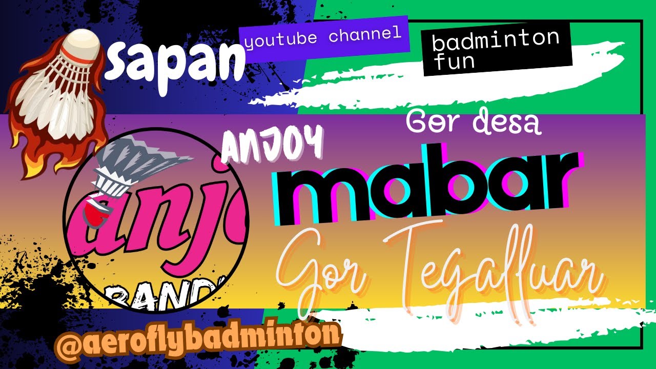 MASRENDP.JARWO | Aerofly Badminton Bandung | Double