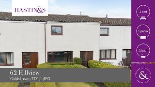 62 Hillview, Coldstream TD12 4ED