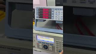 Yokogawa WT 310E Calibration Voltage