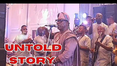 KING WASIU AYINDE TELL STORY ON SO FAR ,SO GOOD ON HIS LIFE AT BEGINNING OF HIS MUSIC