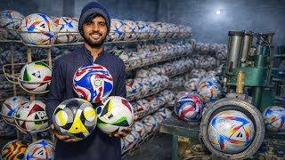 How footballs are made | step-by-step soccer ball Manufacturing 