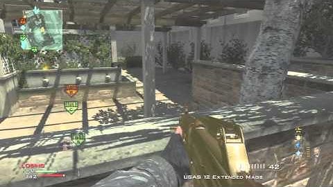 MW3: 150 Second Usas-12 MOAB :: MOAB Tutorial- Resistance!!