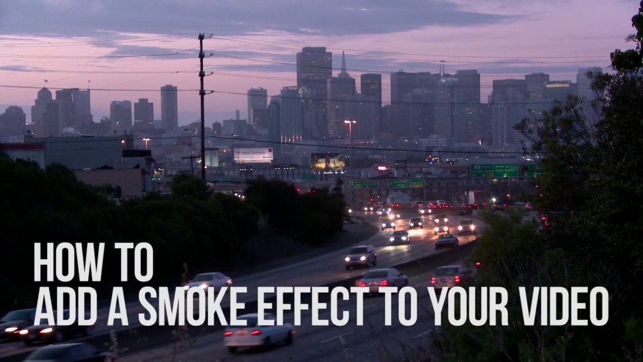 How to add a smoke effect in VSDC Free Video Editor - YouTube