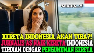 Download Lagu PENGALAMAN INI MUSTAHIL DI TEMPAT LAIN!” JURNALIS AS TERKEJUT DI KERETA CEPAT INDONESIA MP3