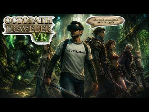 OCTOPATH TRAVELER en VR 😱🔥 + Perfil Incluido