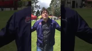 El Presi Silva Meluk saluda a La Barracontenta