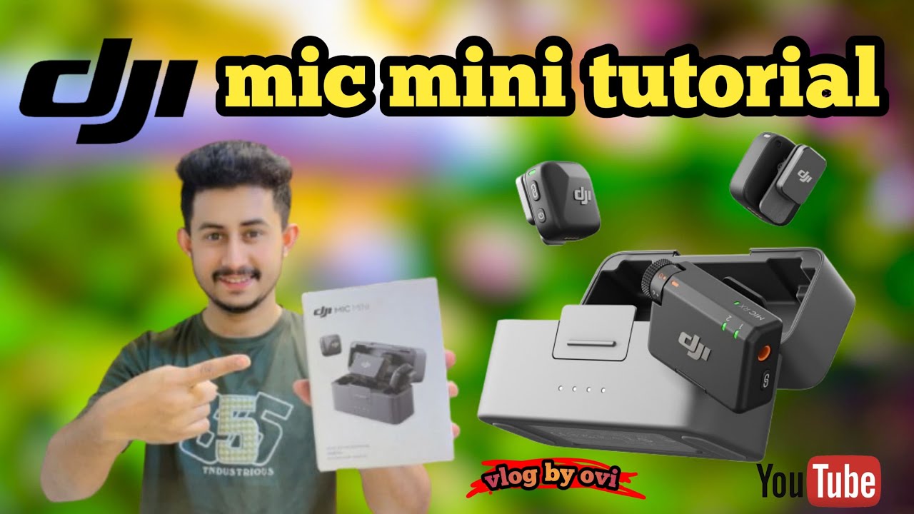 Tutorial Vlog dji mic mini tutorial (vlog by ovi) - YouTube