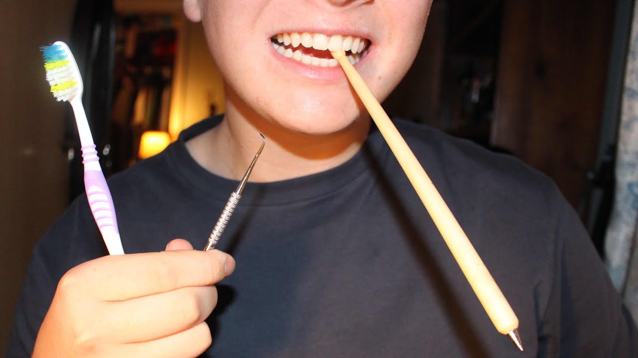 [ASMR] Pure Teeth Sounds (Toothbrush, Flosser, Gum, and more!)