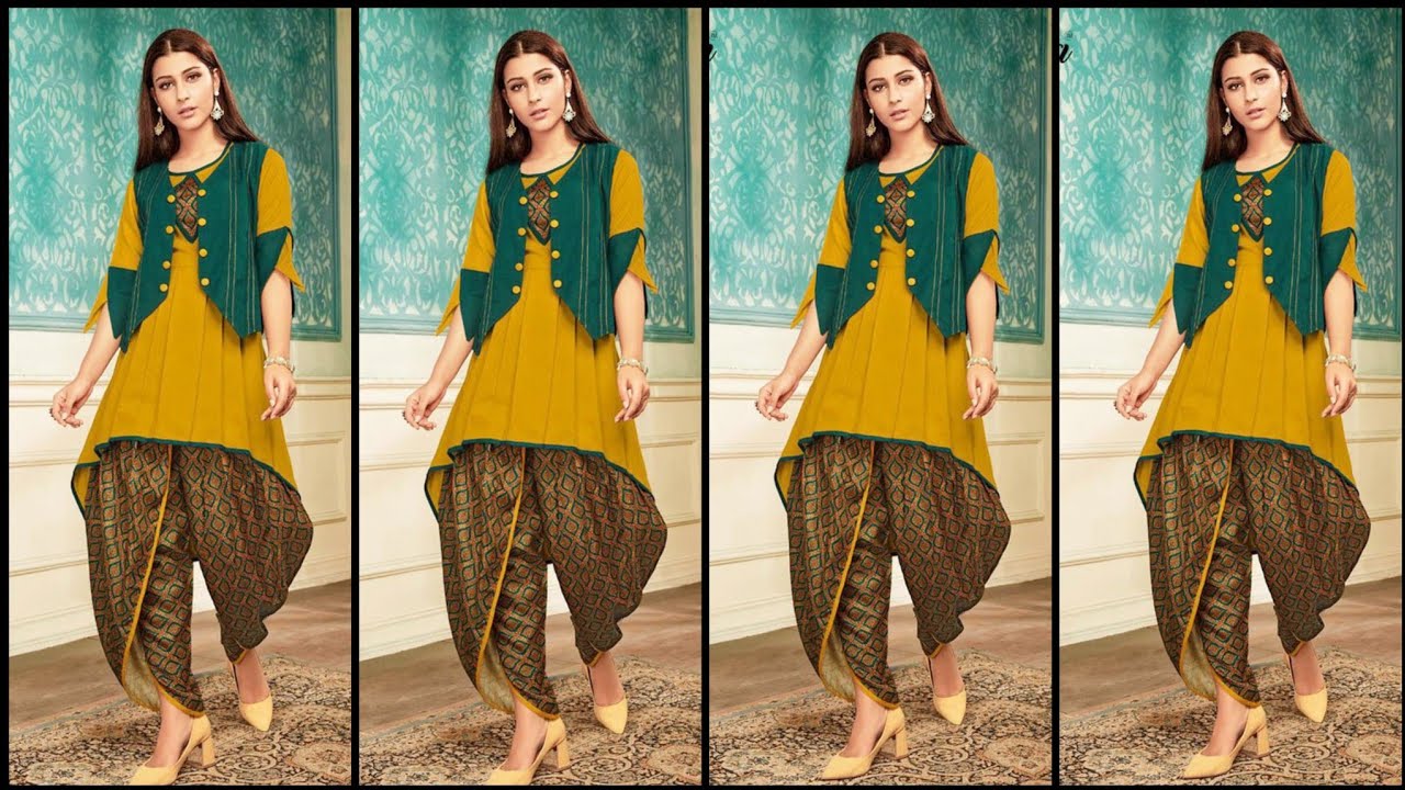 Stylish Dhoti Style Salwar Kameez Dress Design 2022 | Pakistani Dhoti Salwar  Suits 2022 | Glamour - YouTube