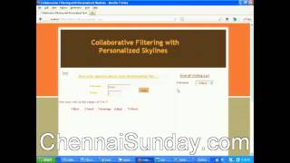 Famous Collaborative Filtering with Personalized Skylines Profile