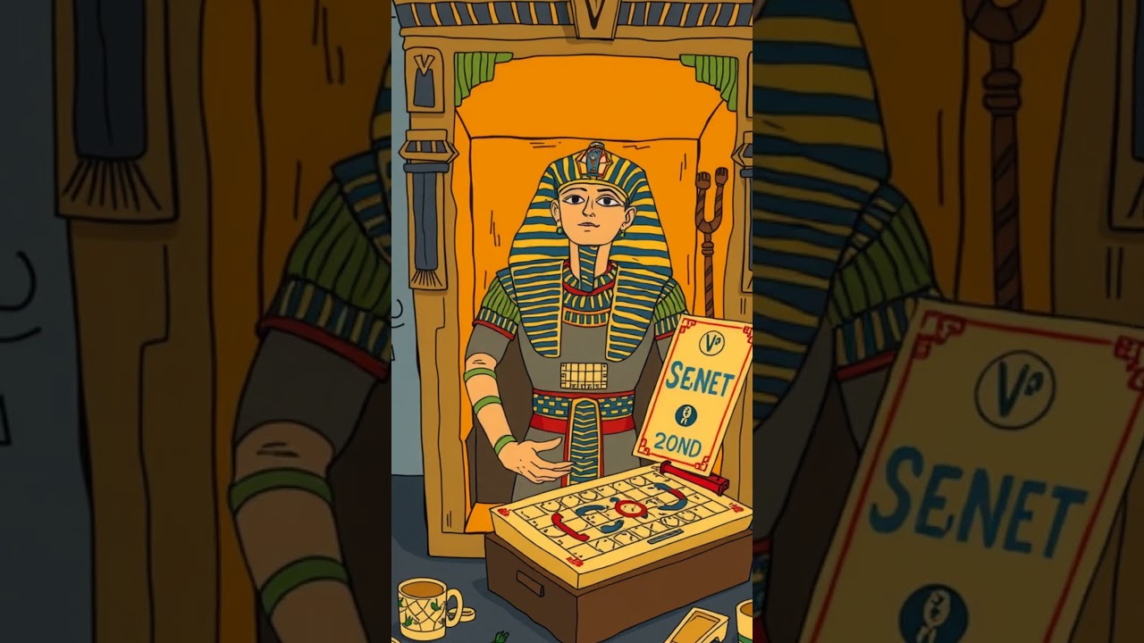 The Pharaohs Loved Board Games! #creativelearning #facts #entertaininglearning