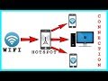تطبيق توزيع واي فاي وأنت متصل بواي فاي بدون روت - portable wifi hotspot