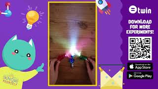 Amazing White Laser Experiment | Easy Science Experiments for kids screenshot 5