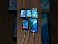 iOS 8 iP 5 Vs iOS 10 iP 5c Vs iOS 10 iP 5s Vs iOS 15 iP SE 1 Vs iOS 18 iP 12 Startup Test.