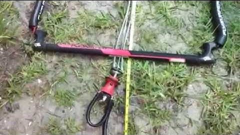 Flysurfer infinity bar barely used