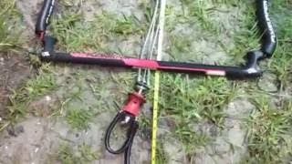 Flysurfer infinity bar barely used