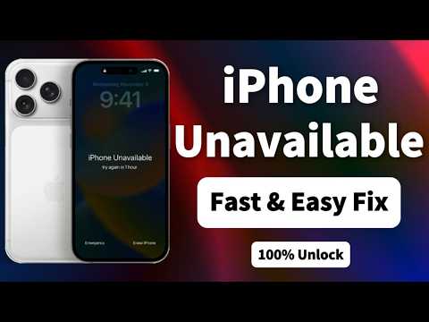 iPhone Unavailable? Don’t Panic—4 Ways to Fix It (2026)