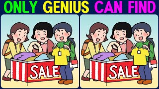 【Find the Difference】 ONLY GENIUS CAN FIND