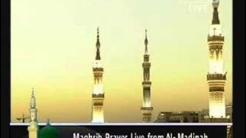 الشيخ عبدالمحسن القاسم صلاة المغرب تلاوة خاشعة 2009