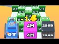 ULTIMATE Jelly Run 2048 Jelly Cube number run score 8T vs number run 4M jelly Cube run 256,,