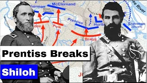 Battle of Shiloh Part 2, Prentiss Breaks | Animate...