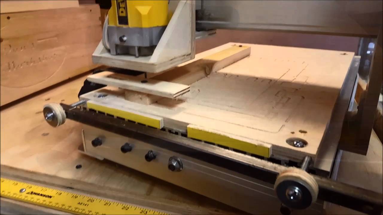 Mortise & Tenon Joints On A Small CNC YouTube