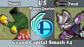 Grand Capital Smash #4 Nugget (Little Mac) vs BF | Fwed (King DDD, Fox) Winners Quarters