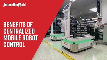 Benefits of Centralized Mobile Robot Control