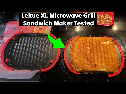 Lékué Microwave Grill XL Tested: Quick 2-Layer Pizza 🟡 Gadgetify
