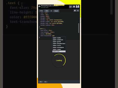 Glowing Ring Loader