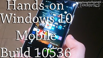 Hands-on - Windows 10 Mobile build 10536 on Lumia 925
